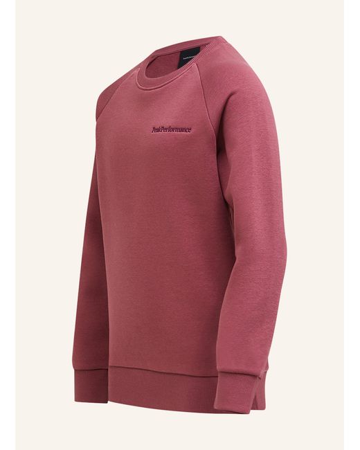Peak Performance Red Sweatshirtpullover