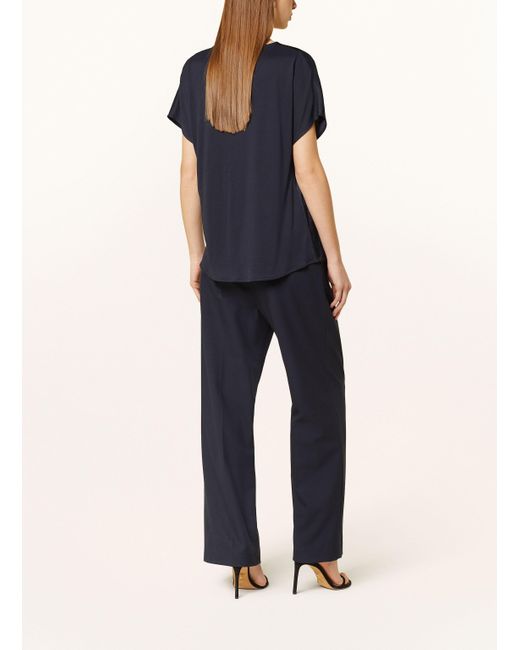 Cinque Blue Blusenshirt CIVANEA im Materialmix