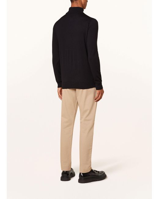 MOS MOSH Gallery Rollkragenpullover MMGADAM in Black für Herren