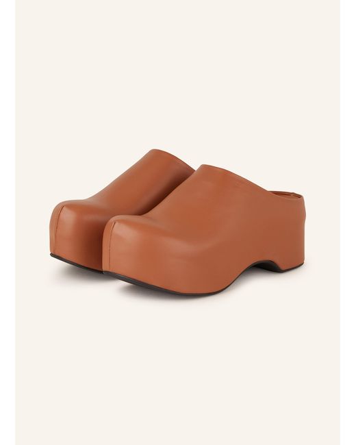 Marni Brown Plateau-Mules