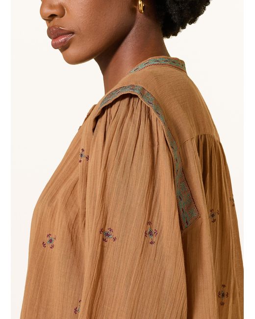 Ba&sh Brown Bluse DALILA