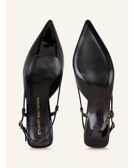 Stuart Weitzman Black Slingpumps VINNIE 50