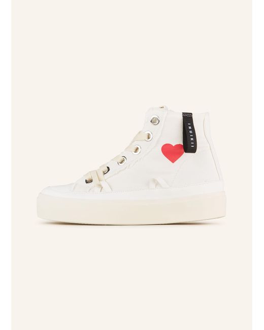 Inuikii Natural Hightop-Sneaker DISTRESSED MATILDA