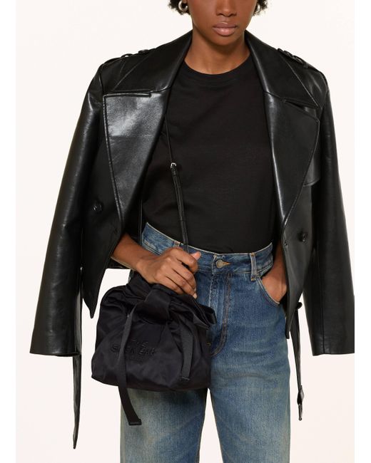 Marc Jacobs Black Handtasche THE BOW SACK BAG MINI