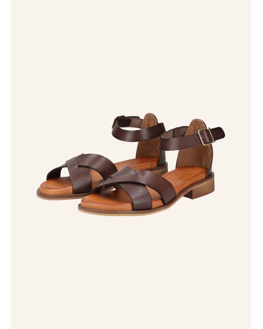 Pavement Brown Sandalen KENDRA