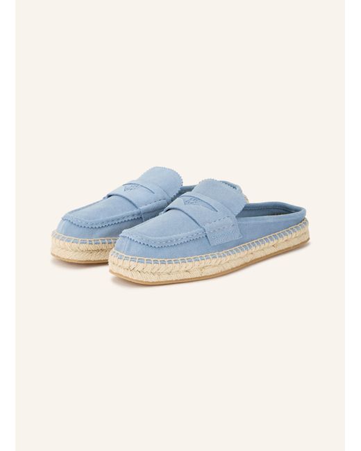 HUGO Blue Espadrilles BRINN