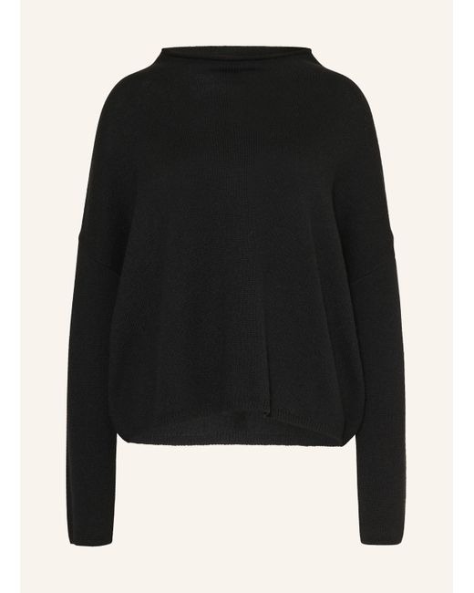 Lisa Yang Black Cashmere-Pullover SANDY