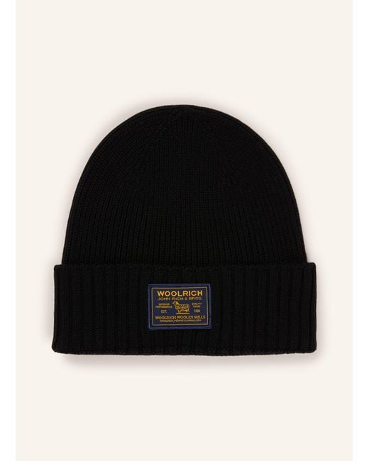Woolrich Mütze in Black für Herren