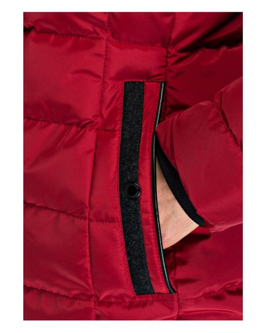 Wellensteyn Red Steppjacke SANTORIN SANT mit DUPONTTM SORONA®-Isolierung und abnehmbarem Kunstfell