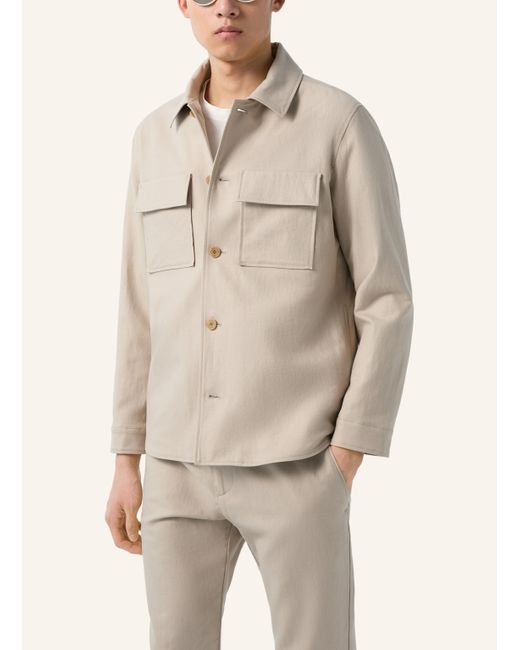 Bogner Hemdjacke in Natural für Herren