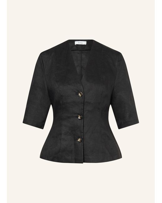 Stylein Black Leinenbluse
