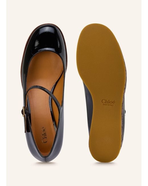 Chloé Brown Plateau-Wedges MAXIME