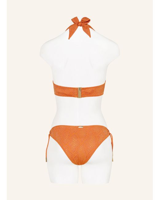 Maryan Mehlhorn Orange Basic-Bikini-Hose GLANCE mit Glitzergarn