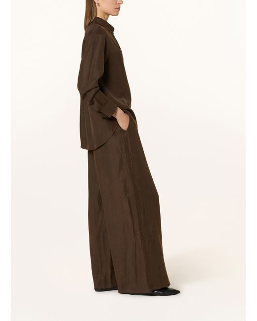 MORE&MORE Brown Marlenehose