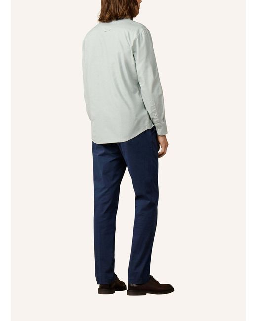 Hackett Freizeithemd HERITAGE ESS SOLID OX in Gray für Herren