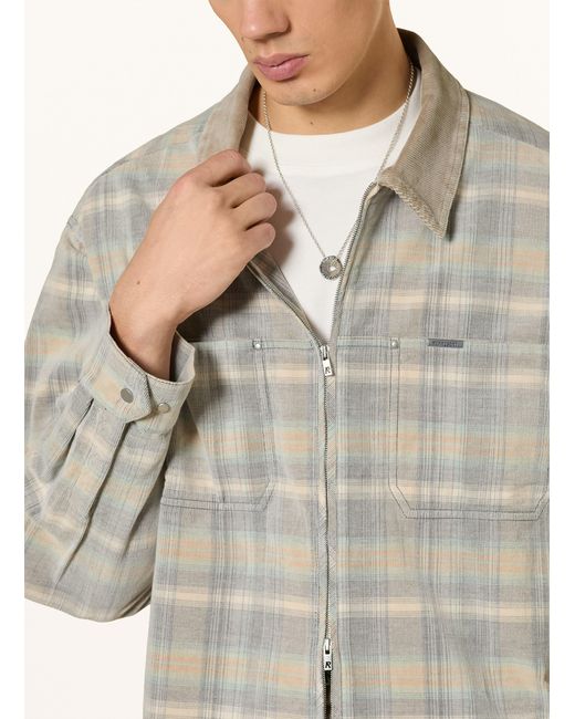 Represent Flanell-Overjacket in White für Herren
