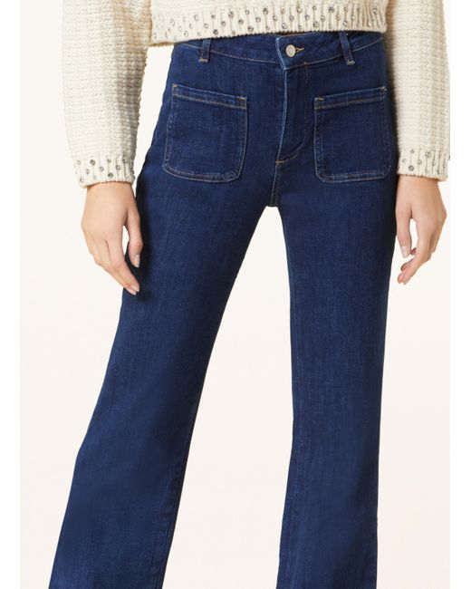 Ba&sh Blue Flared Jeans ROSS