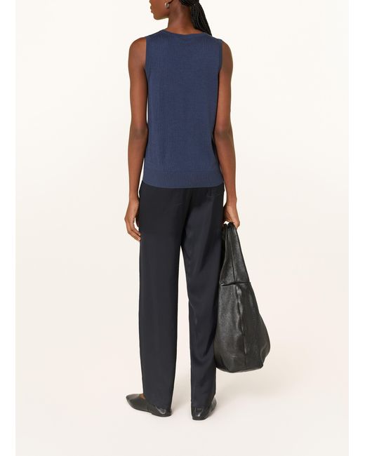 Repeat Cashmere Blue Stricktop