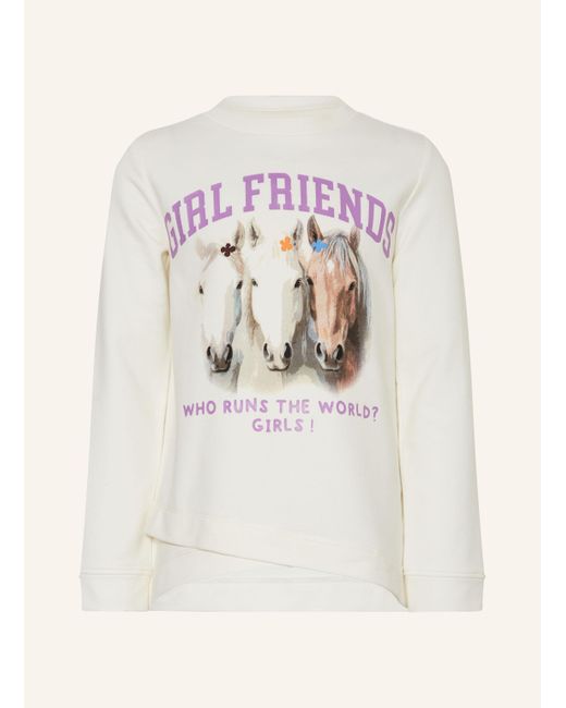 s.Oliver RED White Sweatshirt