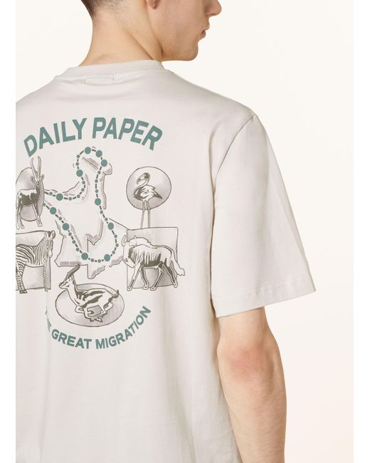 Daily Paper T-Shirt in Natural für Herren