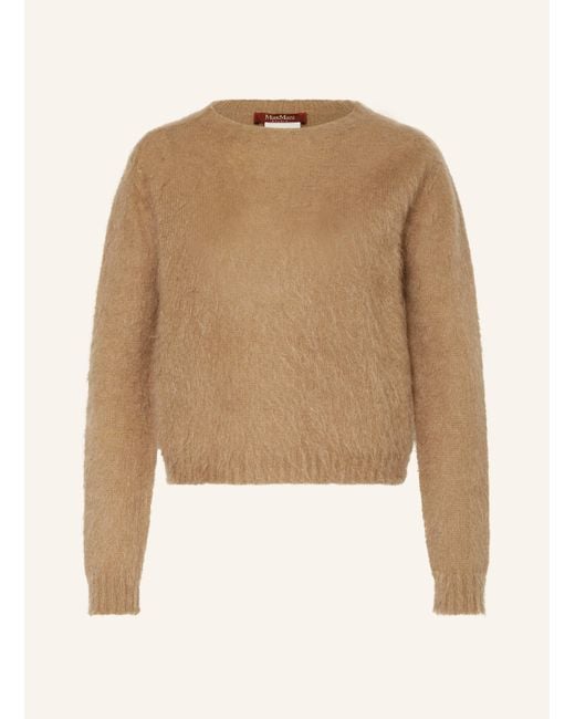 Max Mara Natural Pullover ACETO mit Mohair