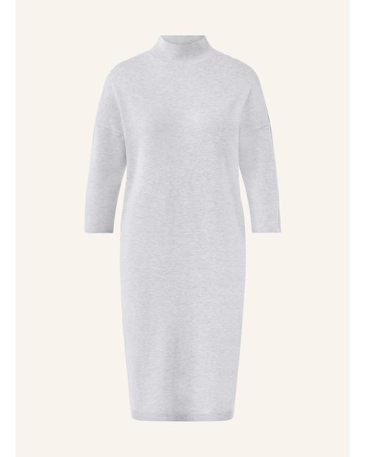 Comma, White Strickkleid