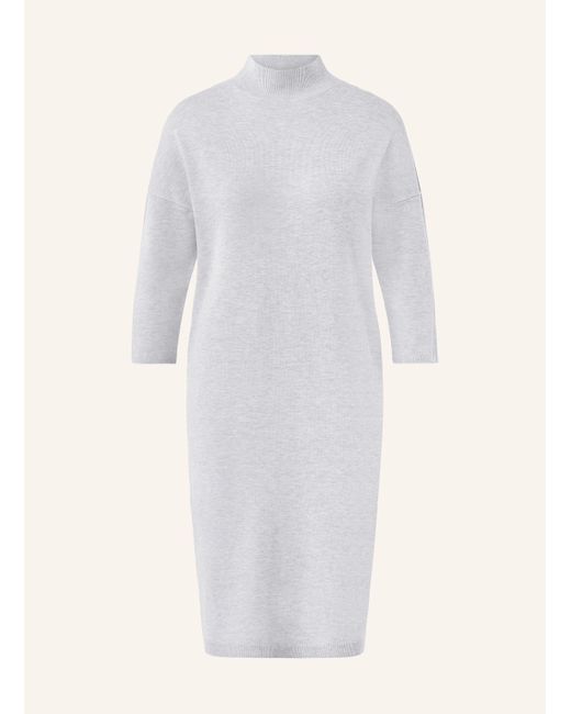 Comma, White Strickkleid