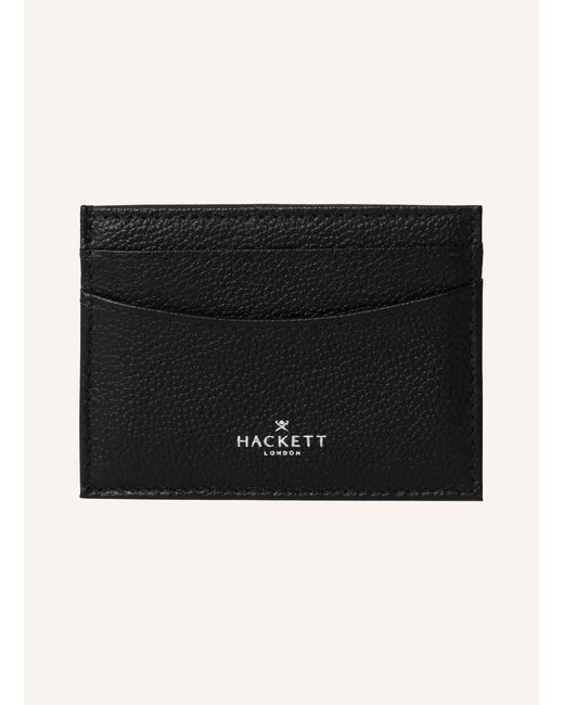 Hackett Kartenetuis LUXE CARDHOLDER in Black für Herren