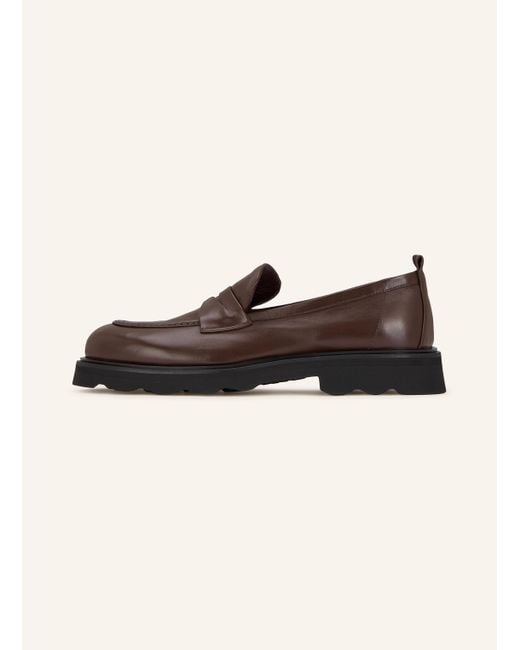 Pomme D'or Brown Penny-Loafer NICKY