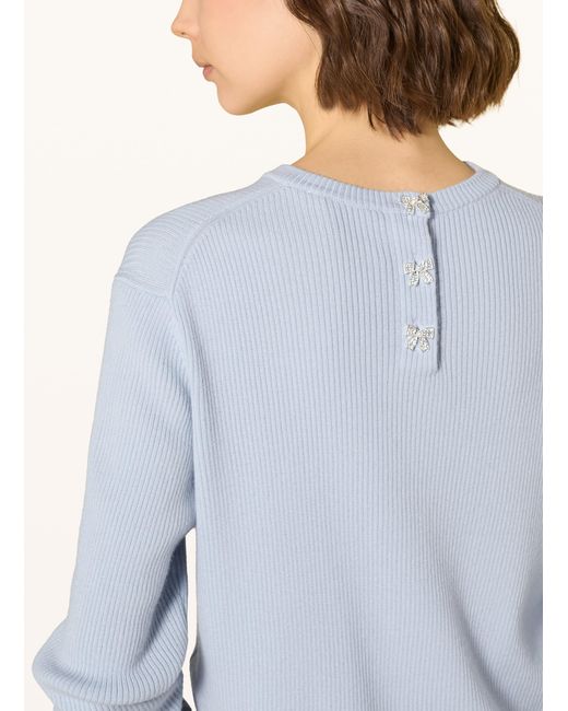 Maje Blue Pullover
