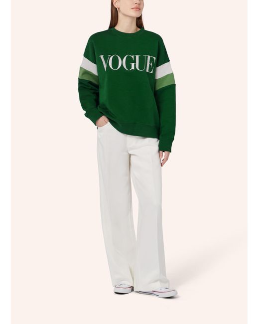 VOGUE COLLECTION Green Sweatshirt