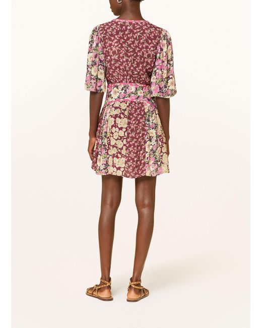 Ba&sh Red Kleid INDREA