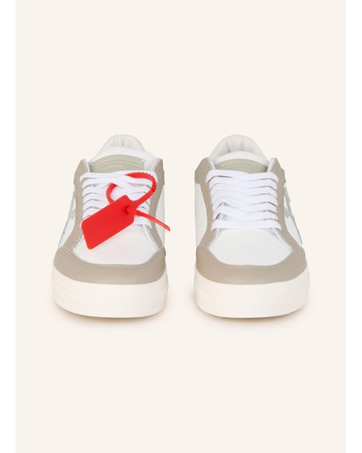 Off-White c/o Virgil Abloh Sneaker NEW LOW VULCANIZED in Natural für Herren