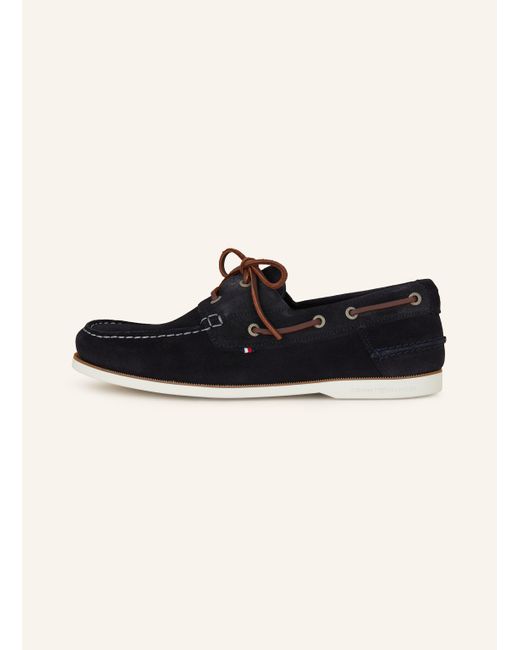 Tommy Hilfiger Bootsschuhe in Black für Herren