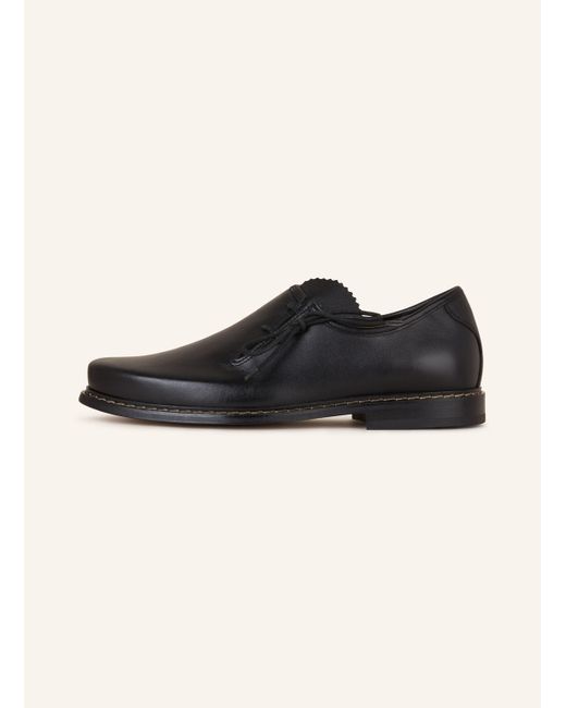dirndl + bua Haferlschuhe RINDBOX in Black für Herren