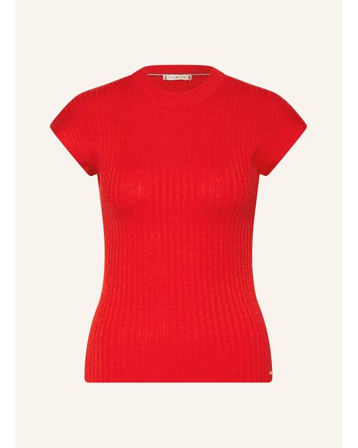 Tommy Hilfiger Red Strickshirt