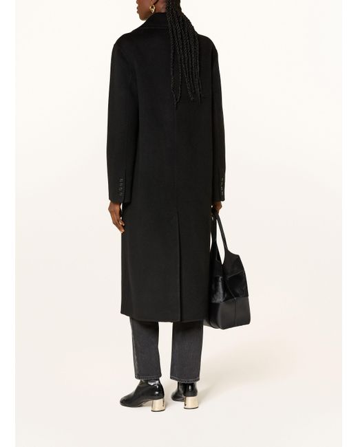 Loulou de Saison Black Wollmantel VITTO