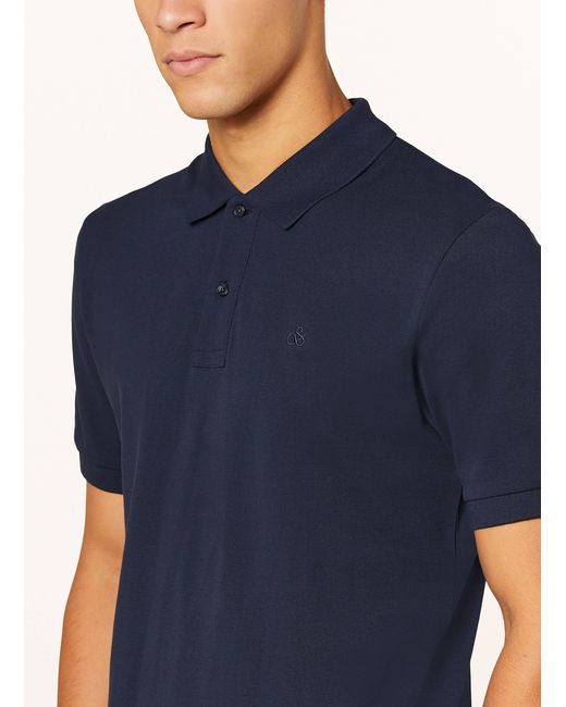 Scotch & Soda Pique-Poloshirt in Blue für Herren