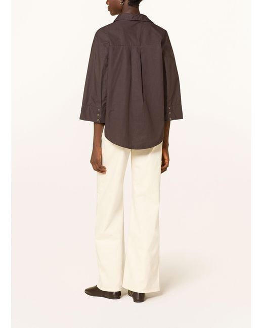 ONLY Brown Bluse mit 3/4-Arm