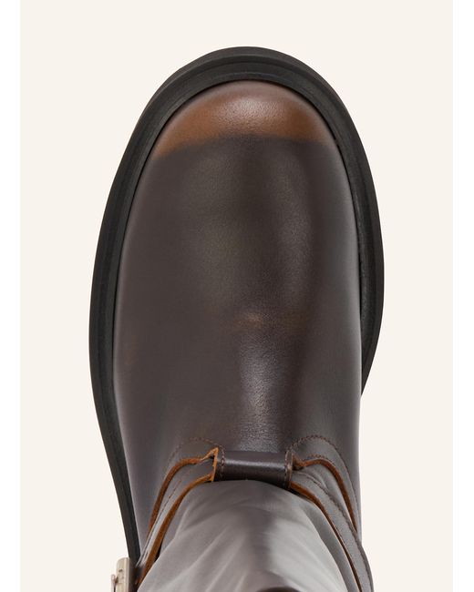 Maje Black Plateau-Boots