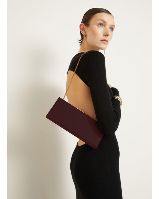 Saint Laurent Purple Clutch MIDNIGHT