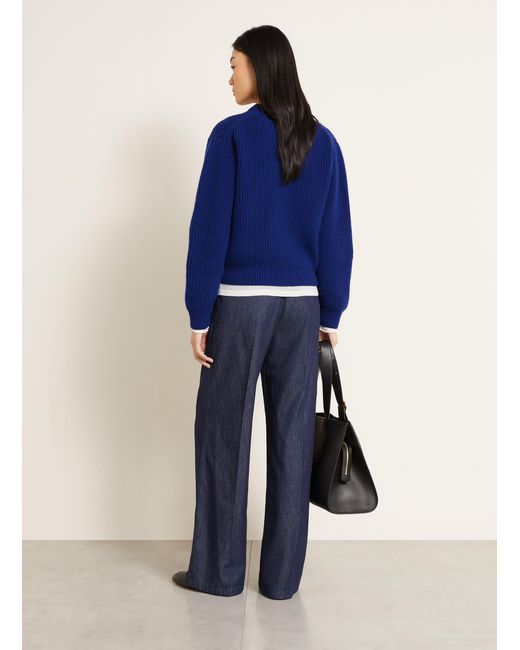 Jil Sander Blue Pullover