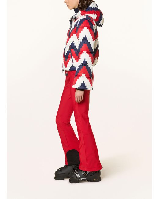 Perfect Moment Red Softshell-Skihose AURORA