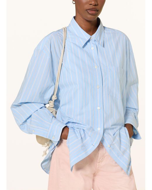 ARKET Blue Hemdbluse