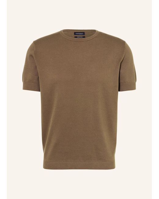 STROKESMAN'S Strickshirt in Brown für Herren