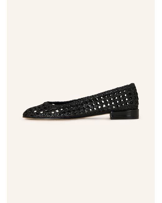 Pons Quintana Black Ballerinas