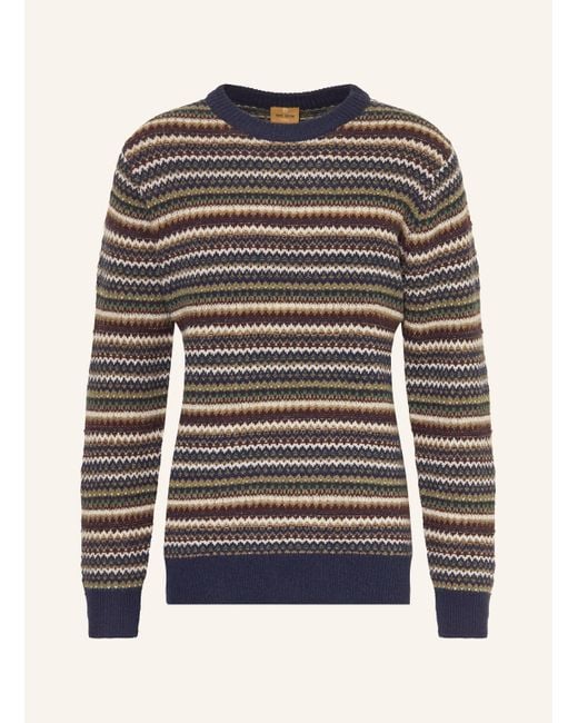 MOS MOSH Gallery Pullover MMGLAPORTE ICE in Multicolor für Herren