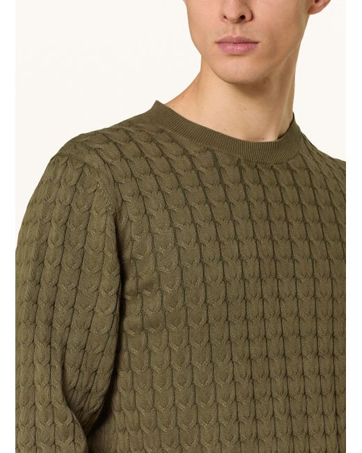 STROKESMAN'S Pullover in Green für Herren