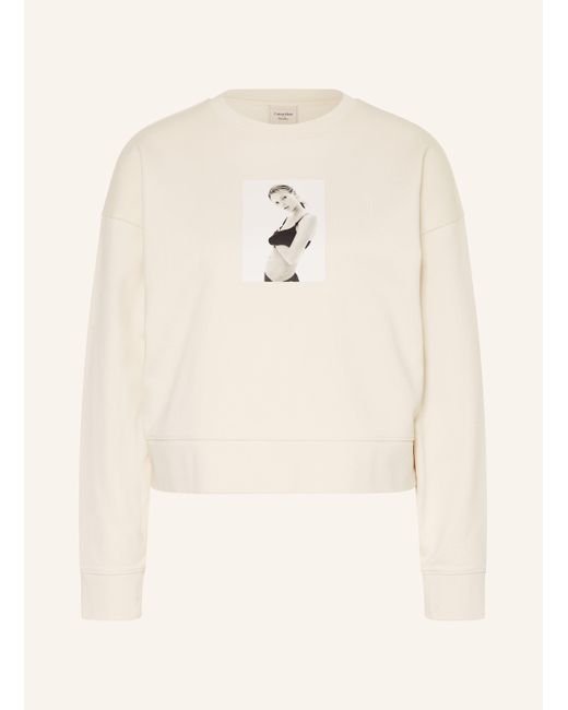 Calvin Klein Natural Sweatshirt CLASSIC KATE