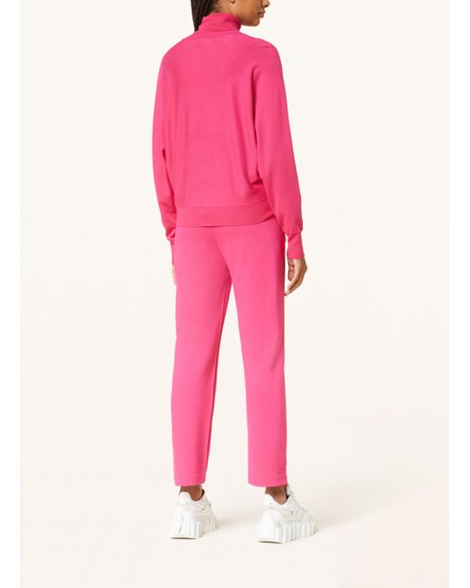 DARLING HARBOUR Pink Rollkragenpullover
